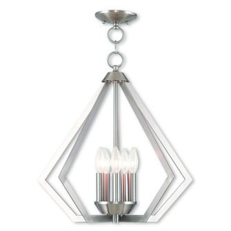 Prism Five Light Chandelier in Brushed Nickel (107|40925-91)