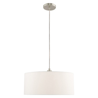 Meridian One Light Pendant in Brushed Nickel (107|41090-91)