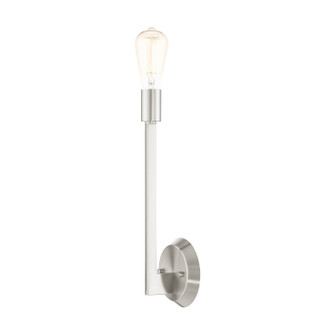 Prague One Light Wall Sconce in Brushed Nickel (107|45839-91)