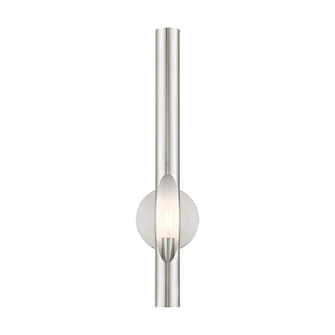 Acra One Light Wall Sconce in Brushed Nickel (107|45911-91)