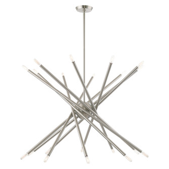 Soho 20 Light Chandelier in Brushed Nickel (107|46779-91)