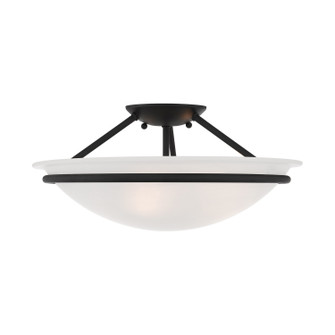 Newburgh Three Light Ceiling Mount in Black (107|4824-04)