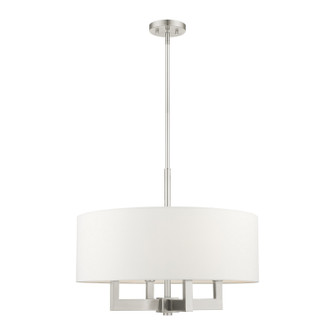 Cresthaven Four Light Chandelier in Brushed Nickel (107|48786-91)