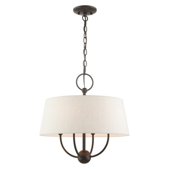 Cartwright Four Light Chandelier in English Bronze (107|49444-92)