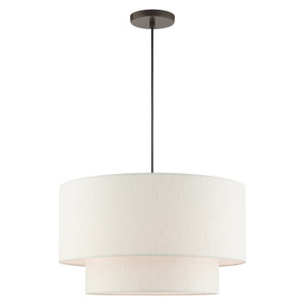 Blossom Three Light Pendant in English Bronze (107|49803-92)