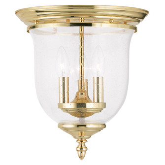 Legacy Three Light Ceiling Mount in Polished Brass (107|5024-02)