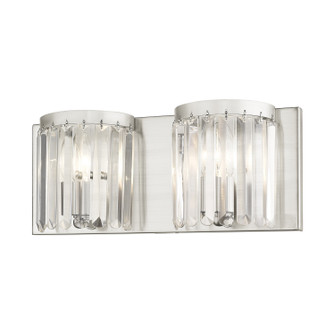 Ashton Two Light Bath Vanity in Brushed Nickel (107|50532-91)