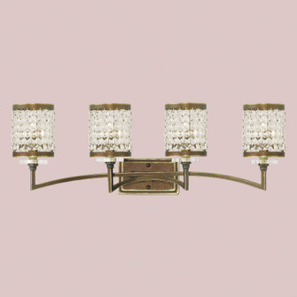 Grammercy Four Light Bath Vanity in Hand Applied Palacial Bronze (107|50564-64)