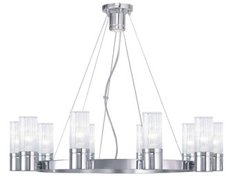 Midtown Ten Light Chandelier in Polished Chrome (107|50699-05)