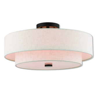 Monroe Four Light Ceiling Mount in English Bronze (107|51085-92)