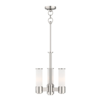 Weston Three Light Mini Chandelier in Polished Nickel (107|52103-35)