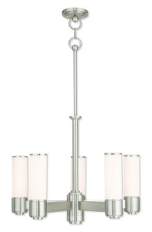 Weston Six Light Chandelier in Brushed Nickel (107|52105-91)