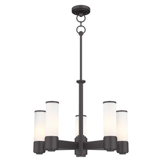 Weston Six Light Chandelier in English Bronze (107|52105-92)