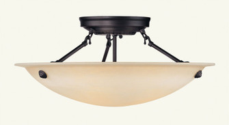Oasis Three Light Ceiling Mount in Bronze (107|5626-07)