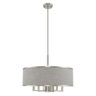 Park Ridge Seven Light Chandelier in Brushed Nickel (107|60426-91)