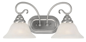 Coronado Two Light Bath Vanity in Brushed Nickel (107|6102-91)