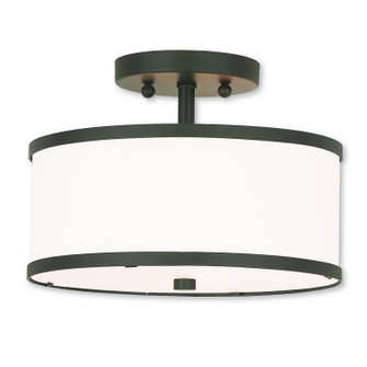 Park Ridge Two Light Ceiling Mount in Bronze (107|62626-07)