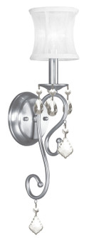 Newcastle One Light Wall Sconce in Brushed Nickel (107|6301-91)