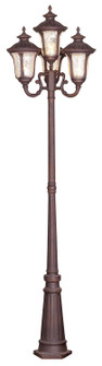 Oxford Four Light Outdoor Post Mount in Hand Applied Imperial Bronze (107|7669-58)
