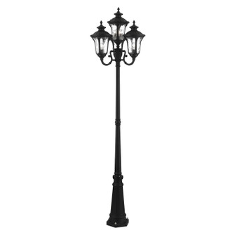 Oxford Four Light Outdoor Post Mount in Textured Black (107|7869-14)