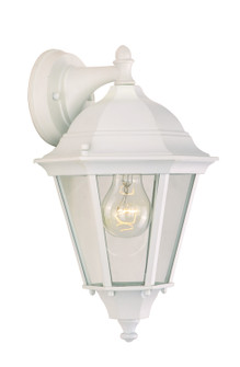 Westlake One Light Outdoor Wall Lantern in White (16|1000WT)