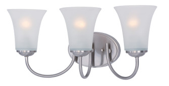 Logan Three Light Bath Vanity in Satin Nickel (16|10053FTSN)