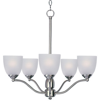 Stefan Five Light Chandelier in Satin Nickel (16|10065FTSN)