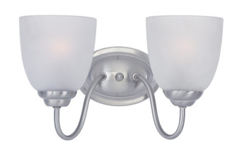 Stefan Two Light Bath Vanity in Satin Nickel (16|10072FTSN)