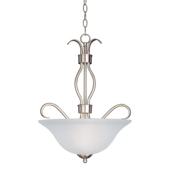 Basix Three Light Pendant in Satin Nickel (16|10121FTSN)