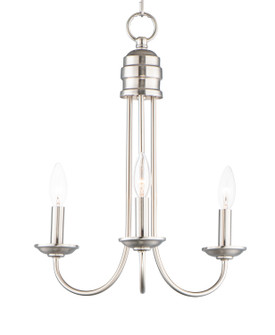 Logan Three Light Pendant in Satin Nickel (16|10343SN)