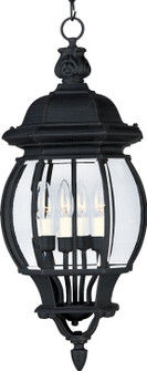 Crown Hill Four Light Outdoor Hanging Lantern in Black (16|1039BK)