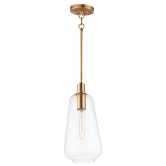 Babylon One Light Pendant in Satin Brass (16|11114CLSBR)