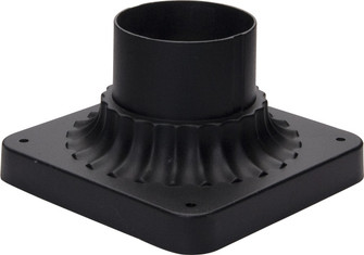 Outdoor Essentials - 200x Outdoor Essentials Cast Pier Mount in Black (16|2001BK) Outdoor Essentials - 200x Outdoor Essentials Cast Pier Mount in Black (16|2001BK)