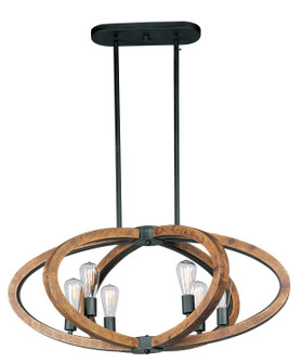 Bodega Bay Six Light Pendant in Anthracite (16|20915APAR)