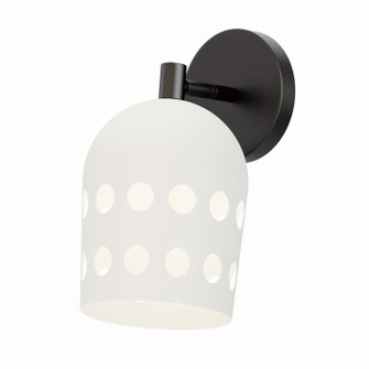 Dottie One Light Wall Sconce in Black (16|21241WTBK)