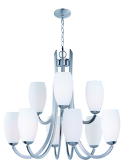 Taylor Nine Light Chandelier in Satin Nickel (16|21657SWSN)