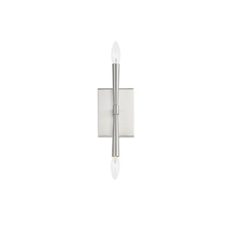 Rome Two Light Wall Sconce in Satin Nickel (16|24621SN)