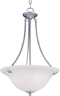 Malaga Three Light Pendant in Satin Nickel (16|2682MRSN)