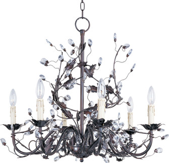 Elegante Six Light Chandelier in Oil Rubbed Bronze (16|2851OI)