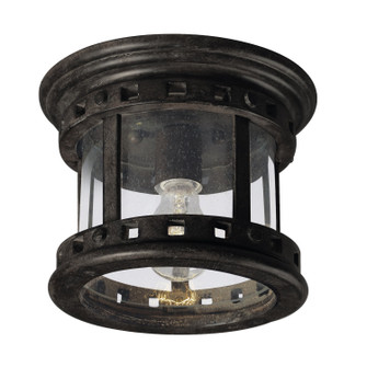 Santa Barbara DC One Light Outdoor Ceiling Mount in Sienna (16|3130CDSE)