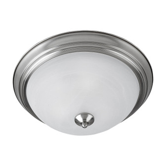 Essentials - 584x Three Light Flush Mount in Satin Nickel (16|5842MRSN)