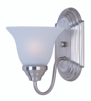 Essentials - 801x One Light Wall Sconce in Satin Nickel (16|8011FTSN)