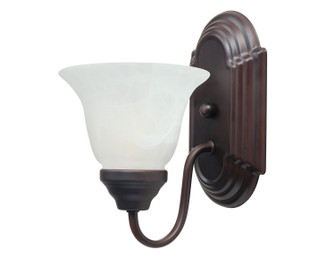 Essentials - 801x One Light Wall Sconce in Oil Rubbed Bronze (16|8011MROI)