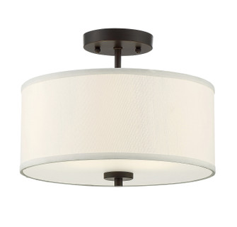 Msemi Two Light Semi-Flush Mount in Oil Rubbed Bronze (446|M60008ORB)