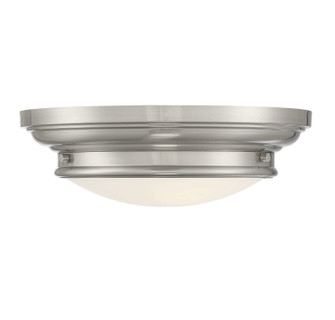 Two Light Flush Mount in Brushed Nickel (446|M60063BN)