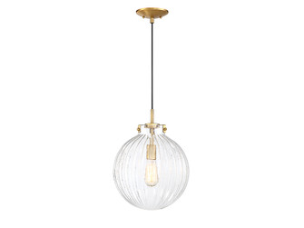 Mmin2 One Light Mini Pendant in Natural Brass (446|M70068NB)