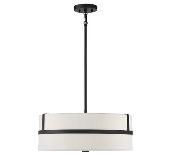 Four Light Pendant in Matte Black (446|M70102MBK)