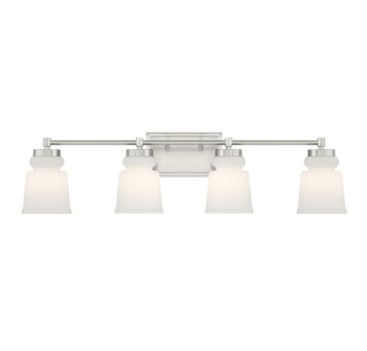 Four Light Bathroom Vanity in Brushed Nickel (446|M80059BN)