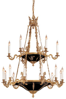Metropolitan Family 18 Light Chandelier in Doré Gold With Black (29|N850220)