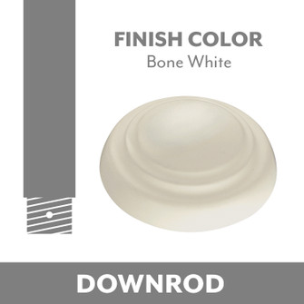 Minka Aire Ceiling Fan Downrod Coupler in Bone White (15|DR500-BWH)